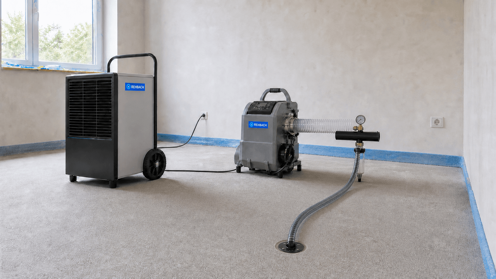 Wasserschadensanierung durch REHBACH